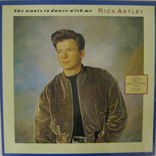 Rick Astley She Wants To Dance With Me Maxi Single new