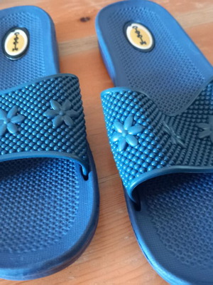 Migato women's slippers like new, sizes 38 and 39, blue
