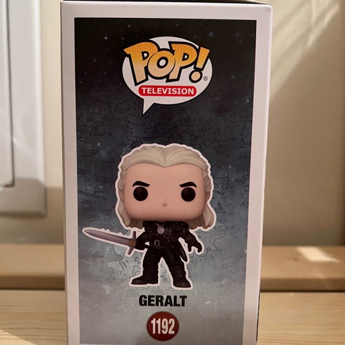 Funko Pop Geralt Chase 1192 new with protector
