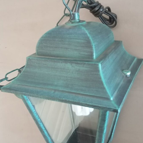 Ceiling Pendant Light for Outdoor Use Green, new