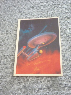 Star Trek Enterprise NCC 1701 vintage αυτοκόλλητο Καρουζέλ