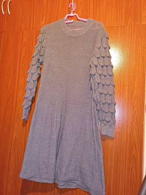 Shein dress used, gray, size XL