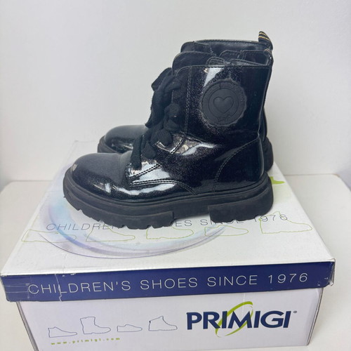 Primigi boots used, black and neon pink, size 29