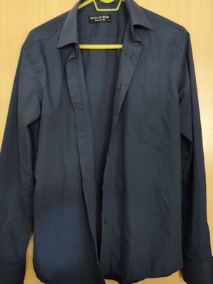 Molto Di Molti men's shirt navy blue size M new