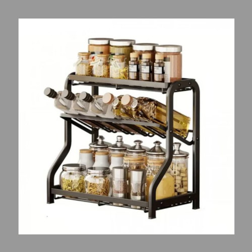 Metal spice organizer rack new