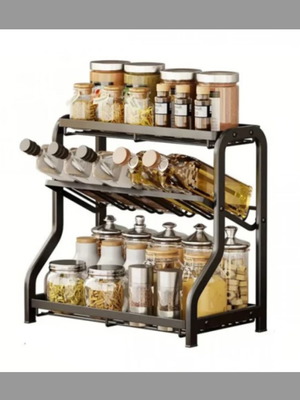 Metal spice organizer rack new