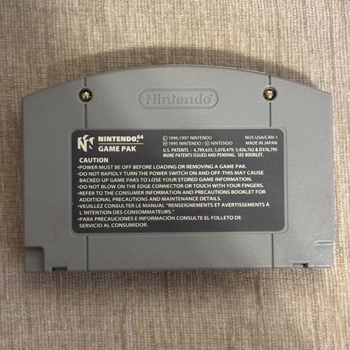 WWF Warzone Nintendo 64 game NTSC American