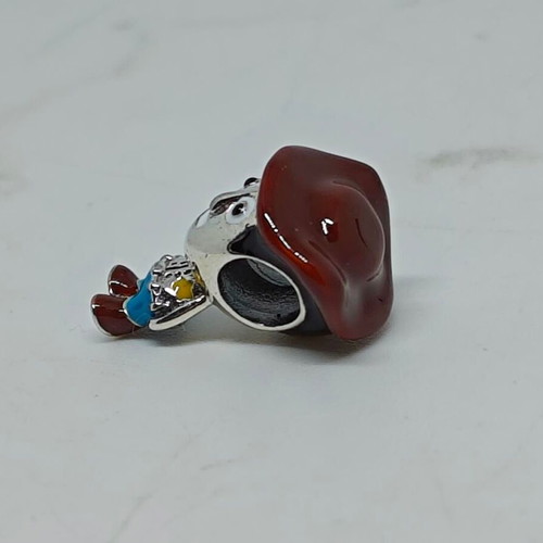 Disney Pixar Toy Story Woody Silver Charm bead like new