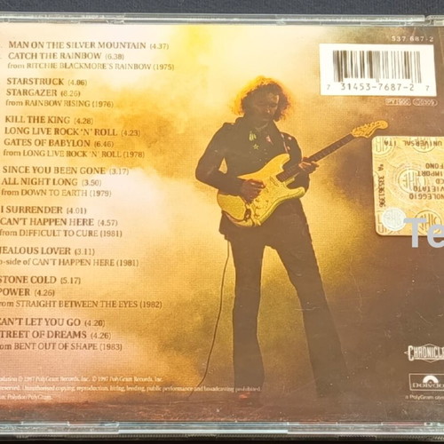 Rainbow The Very Best of Rainbow CD used, metal