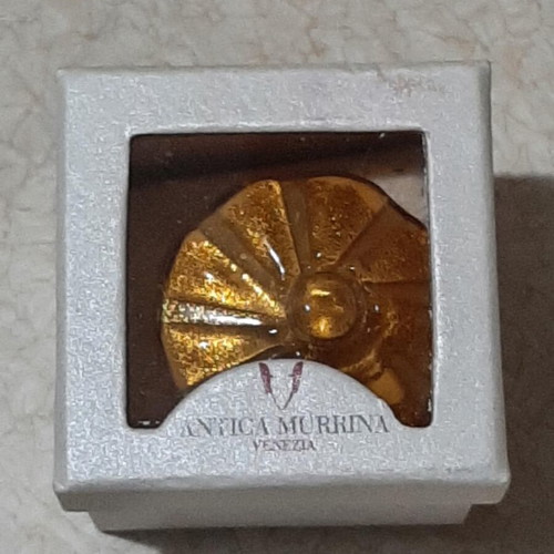 Antica Murrina Venezia ring brand new, rare piece, size 6 (52)