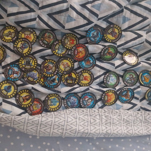 War Titans metal tags used