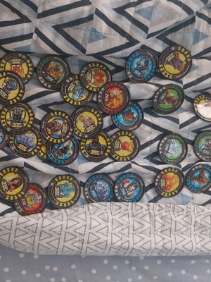 War Titans metal tags used