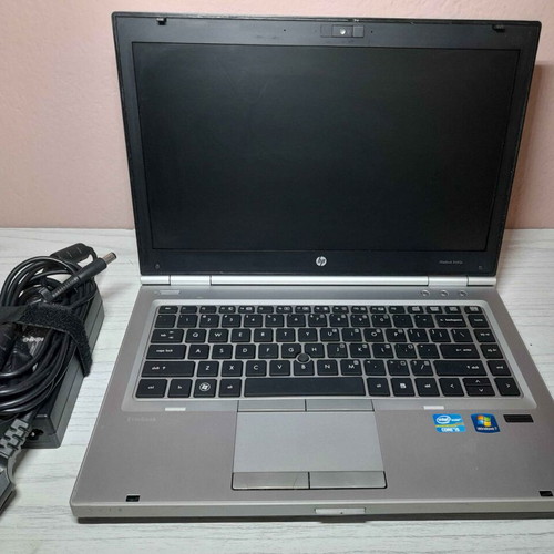 HP EliteBook 8460p laptop, Intel Core i5, 14-inch screen, 256GB SSD