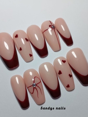 Press On Nails new set of 10 pieces with application kit
