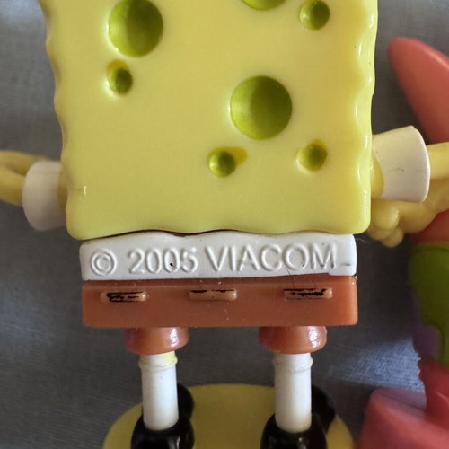 SpongeBob and Patrick figures used, Viacom 2005