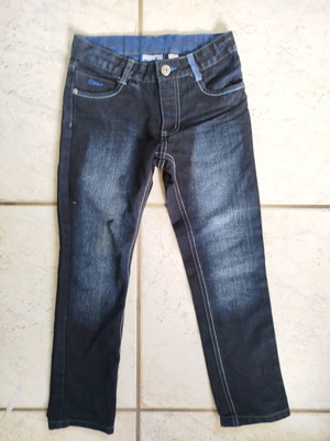 Boys' jeans like new, blue, size 128 cm
