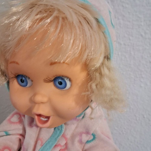 Baby face doll used 34cm