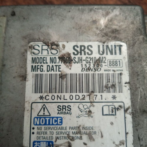 Airbag module for Honda FR-V 2.2 used