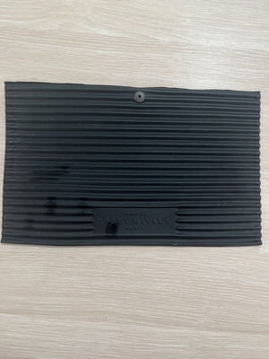 Issey Miyake toiletry bag used, black pvc 26.5x17 cm