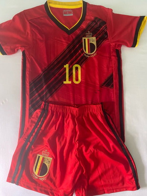 Hazard football kit for 8-year-olds new