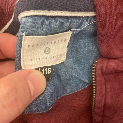 Brotherhood Kids' Hoodie Jacket used, size 116