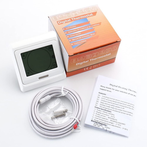 WENGART WG809 Digital Room Thermostat with Touchscreen like new