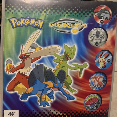 Pokémon Pickers collection like new with many pieces