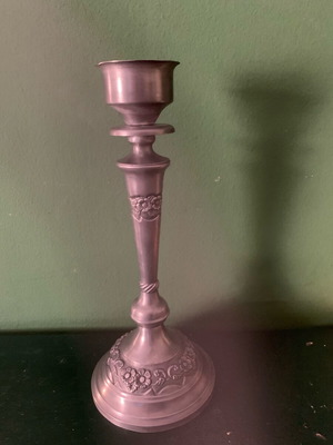 Vintage candlestick used, elegant