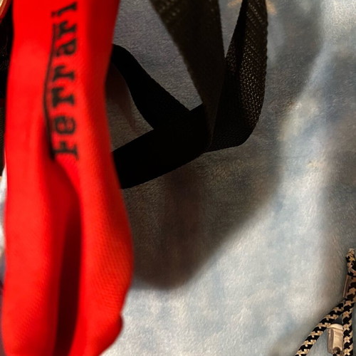 Ferrari crossbody bag red like new