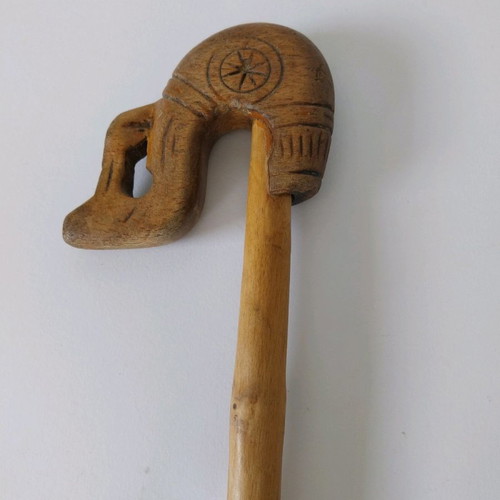 Old walking stick used