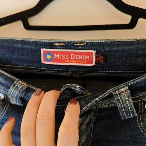 Y2k Miss Denim low waist flared jeans like new