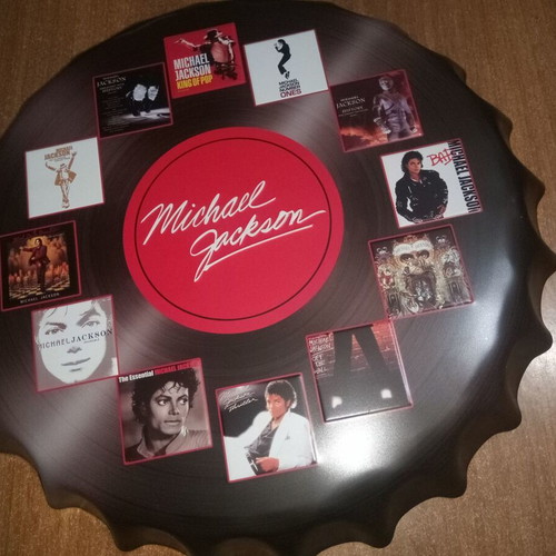 Michael Jackson Metal Beer Cap Wall Decor New