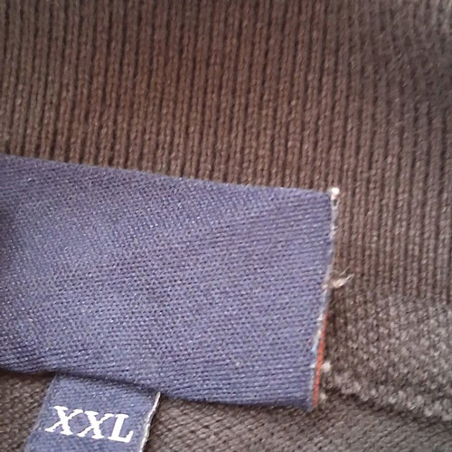Kappa short-sleeve shirt black like new, size XXL