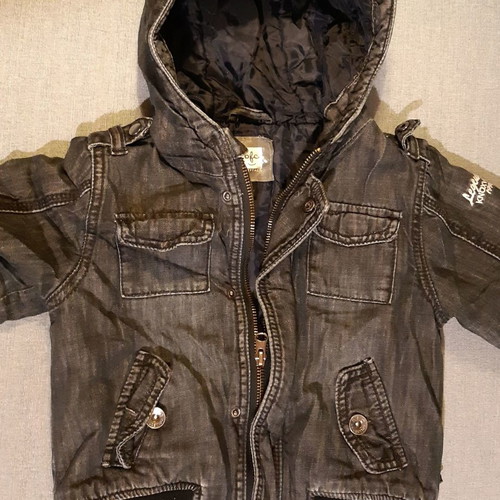 Babyface baby jacket with hood used, 100% cotton, age 2-2.5 years