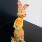 Easter ceramic decorative head knocker used