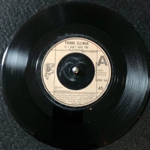 Yvonne Elliman If I Can't Have You vinyl used, 7", 45 RPM