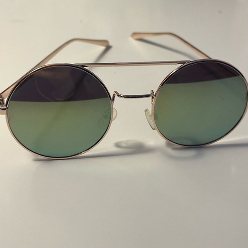 Mati Mati sunglasses like new, gold to rose gold with Prime case
