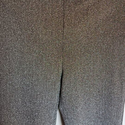 H&M lamé silver pants like new, size XL