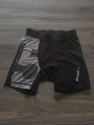 Reebok εσωθερμικό κολάν μεταχειρισμένο, ανδρικό, μαύρο, μέγεθος S