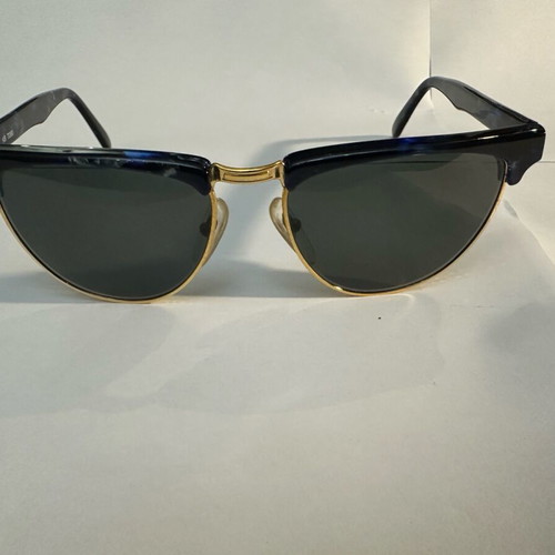Kurzenberger & Braun 70380 Vintage Sunglasses New Blue Marble Frame