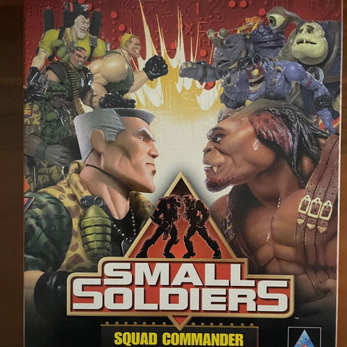 Small Soldiers Squad Commander Big Box PC like new, complete