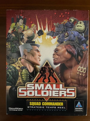 Small Soldiers Squad Commander Big Box PC like new, complete