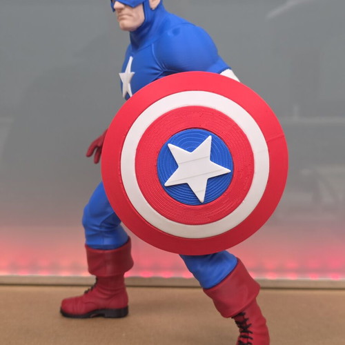 Captain America 3D figure made to order