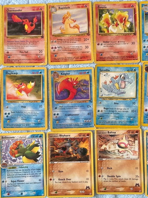 Pokemon cards used, pack of 15