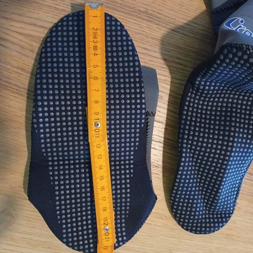 Cressi socks used for water sports