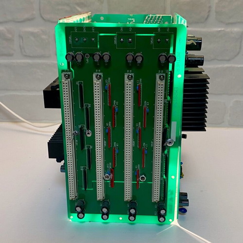 Lamp made of electronic boards new 13x22cm without bulb