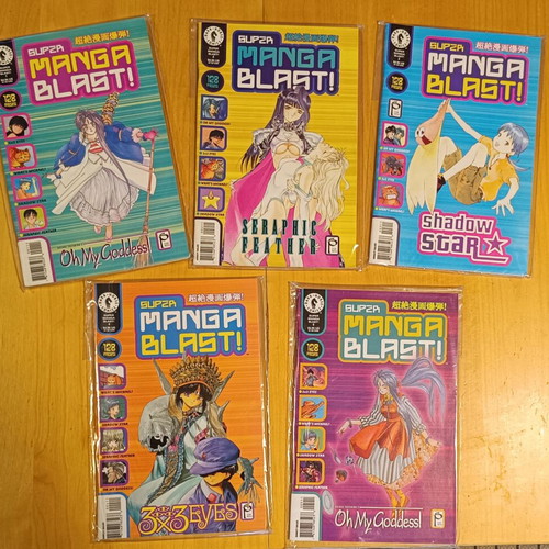 Super Manga Blast! issues 1-5 new, set
