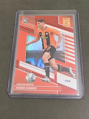 Heorhii Sudakov Donruss Elite TRUE RC RED card 2022-23 like new
