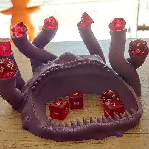 Beholder Dice Holder & Tray made to order for D&D