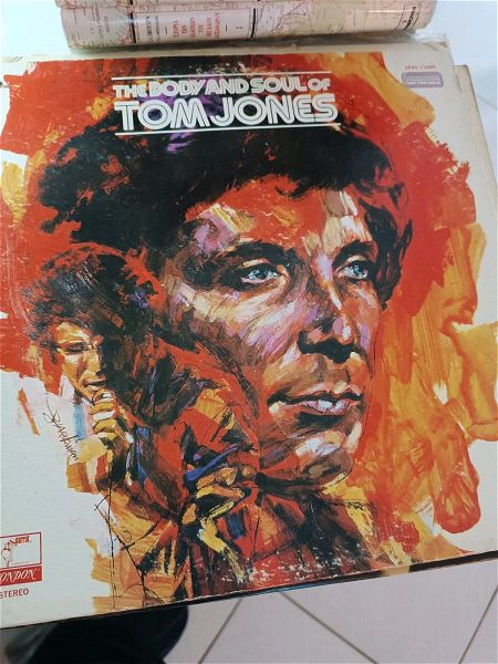  lp diskos viniliou 33rpm rhe body and soul of Tom Jones